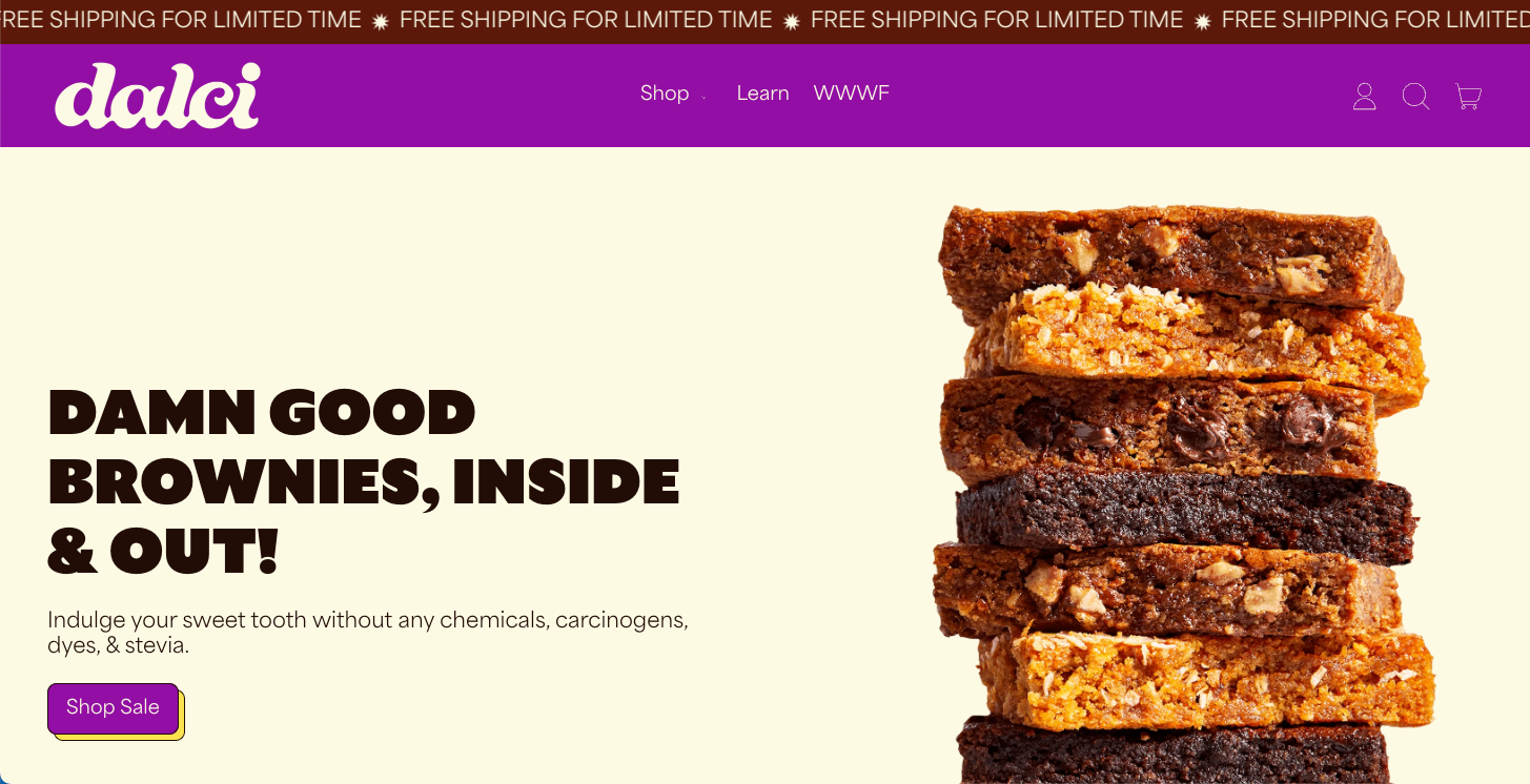 UX & UI Enhancements for an F&B Brand Website